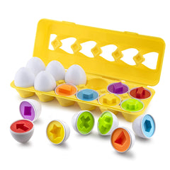 Play Brainy color eggs pack boosts early color recognition.