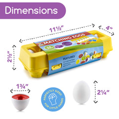 Play Brainy pull-apart eggs encourage hands-on motor practice.