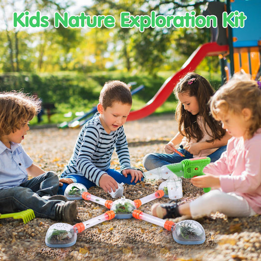 PLAY Bug Catcher Kit removable insect habitat tubes for easy live bug housing