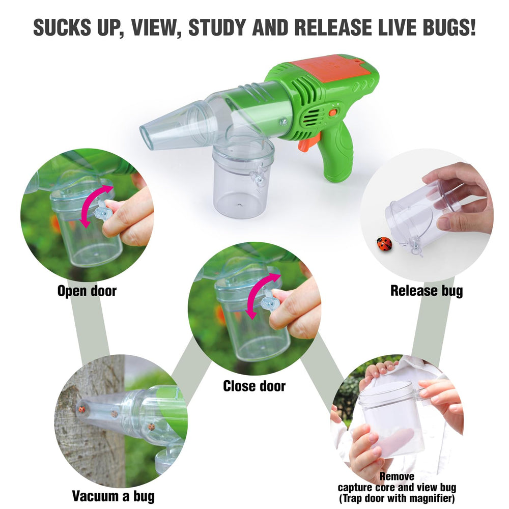 PLAY Bug Catcher Kit tweezers for precise handling of small insects