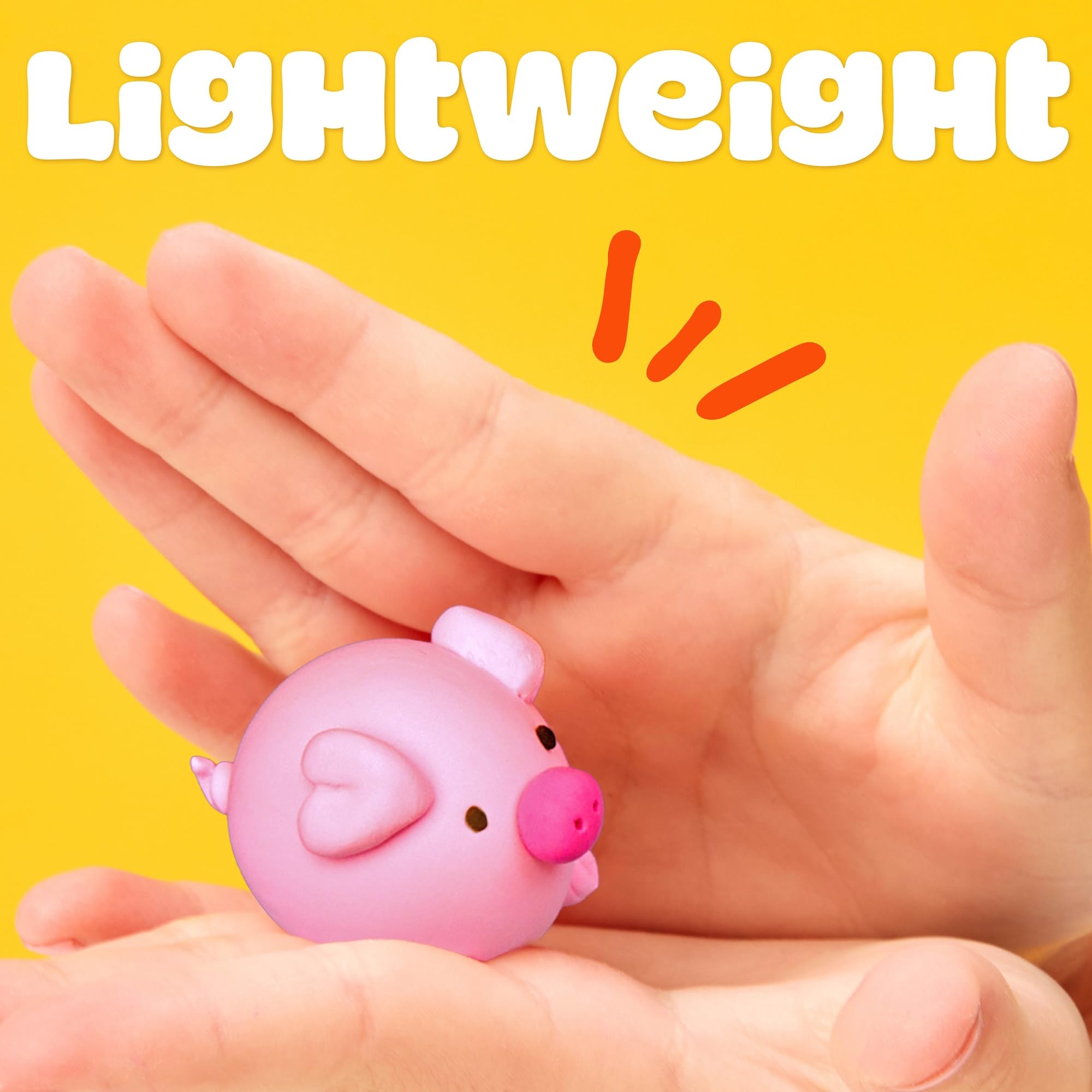 Play-Doh Air-Dry Clay yellow for bright, imaginative builds and crafts.