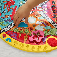 Play-Doh animals and weather themes for storytelling