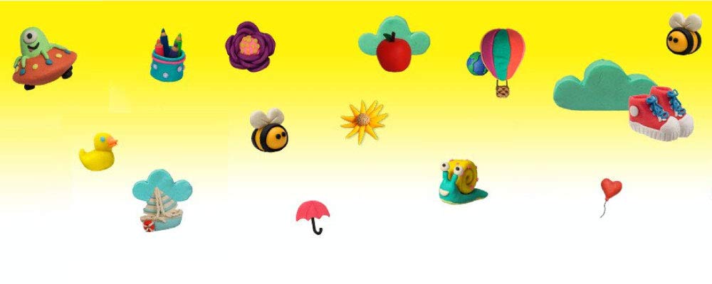 Play-Doh B6508 four-pack packaging closeup appeals to value and storage