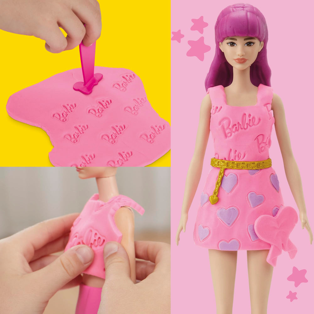 Barbie accessories include belt and shoes to finish looks.