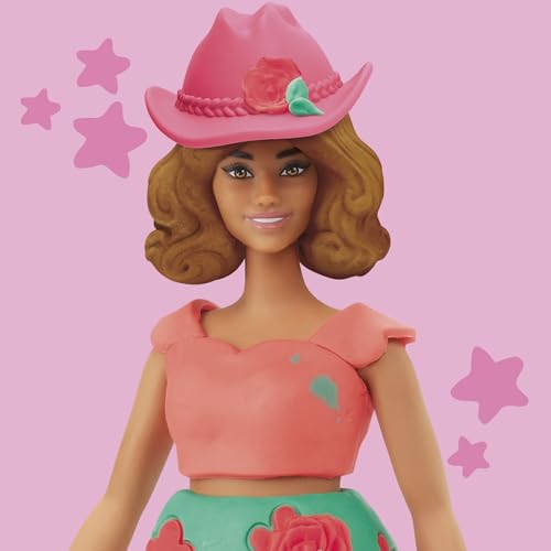 Finished Barbie fashion moment showcases versatile creative play possibilities.