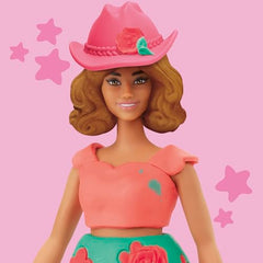 Finished Barbie fashion moment showcases versatile creative play possibilities.