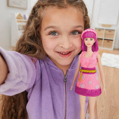 All-in-one Barbie fashion play encourages imaginative storytelling.