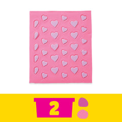 Play-Doh Barbie long hair extension mold for creative styling options.