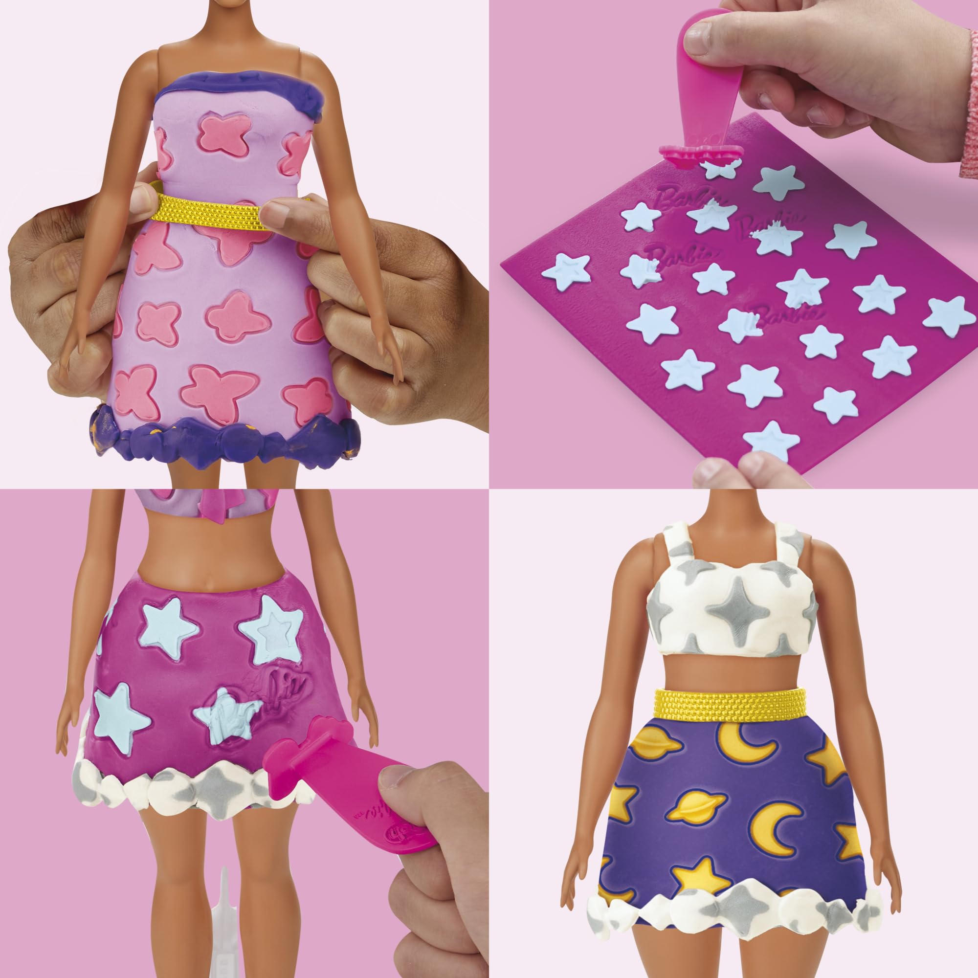Play-Doh Barbie purse and belt accessories for outfits