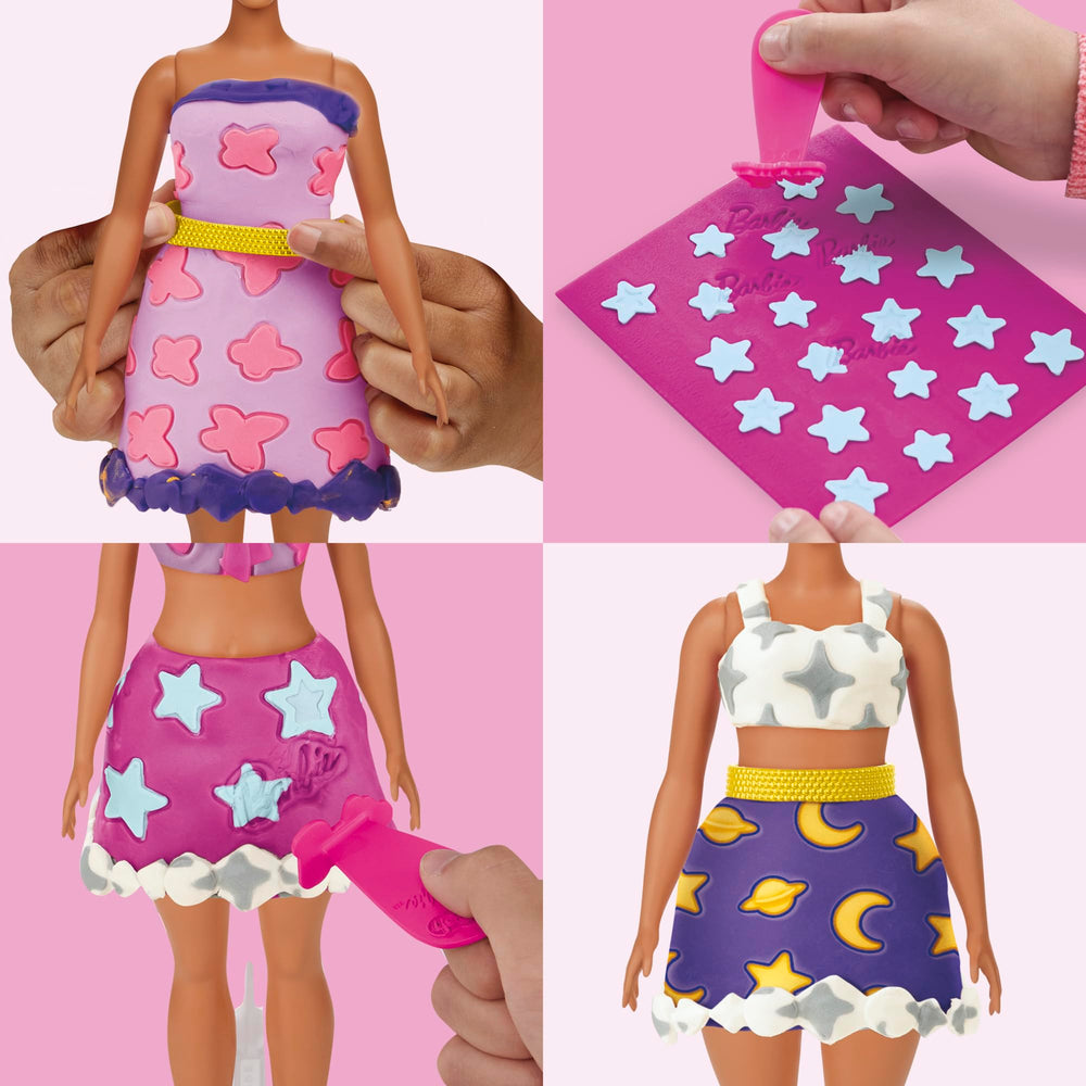 Play-Doh Barbie purse and belt accessories for outfits