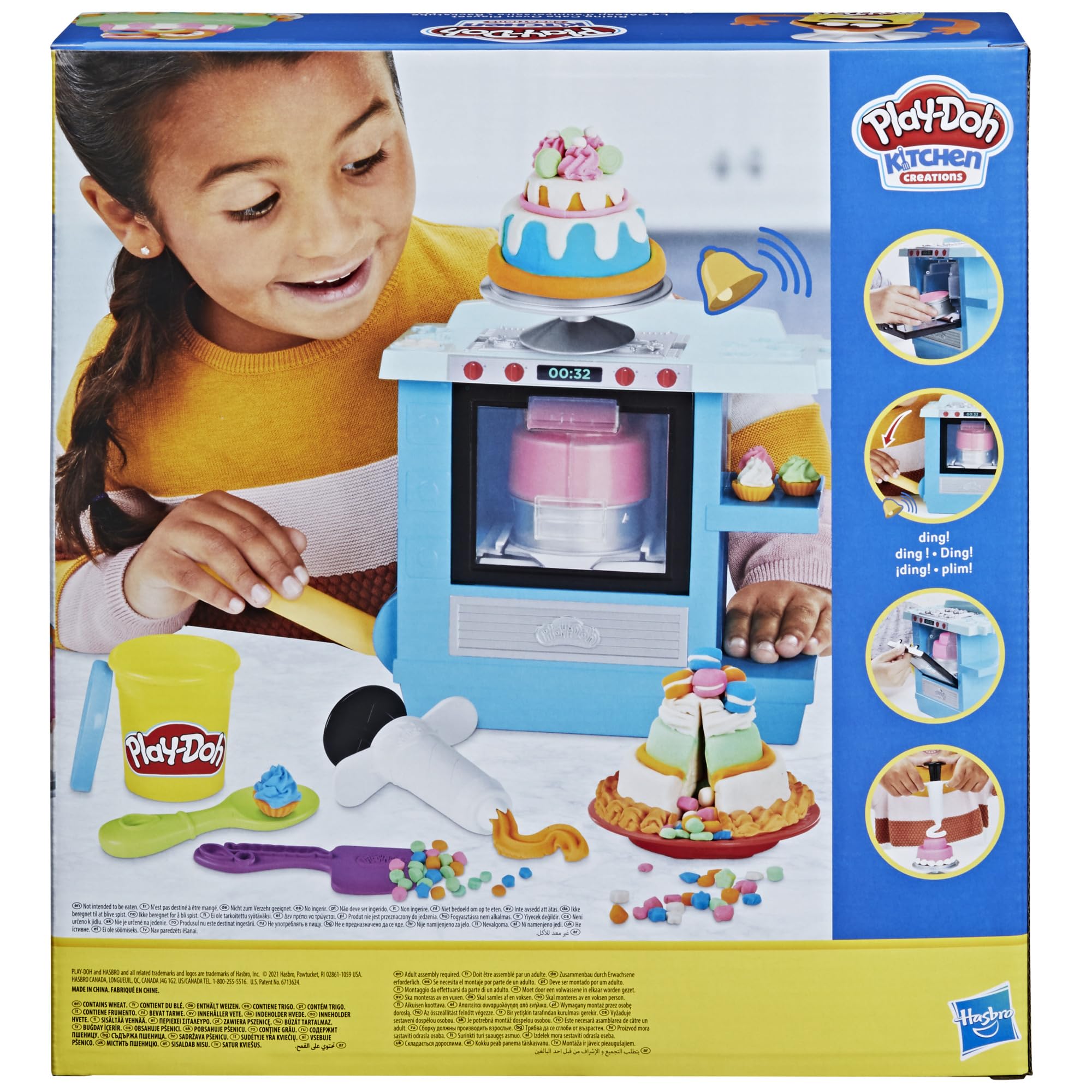 Play-Doh Cake Slice Surprise reveals colorful fillings for extended playtime.