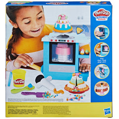 Play-Doh Cake Slice Surprise reveals colorful fillings for extended playtime.