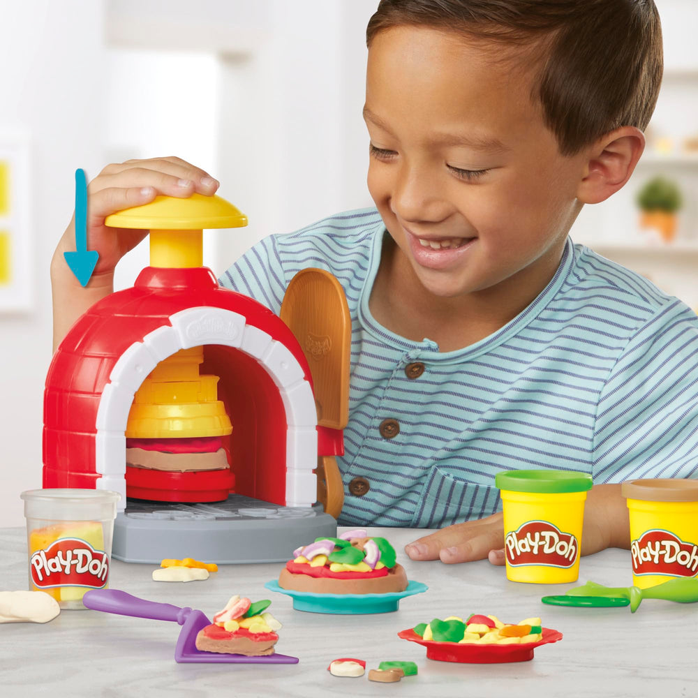 Play-Doh cheese grater and pizza paddle support realistic chef play