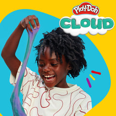 Play-Doh Cloud Blue Raspberry scent enhances imaginative play with fruity aroma.