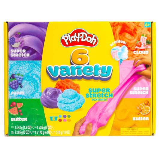 Play-Doh Cloud Strawberry 6oz for soft, fluffy sensory play and imaginative storytelling