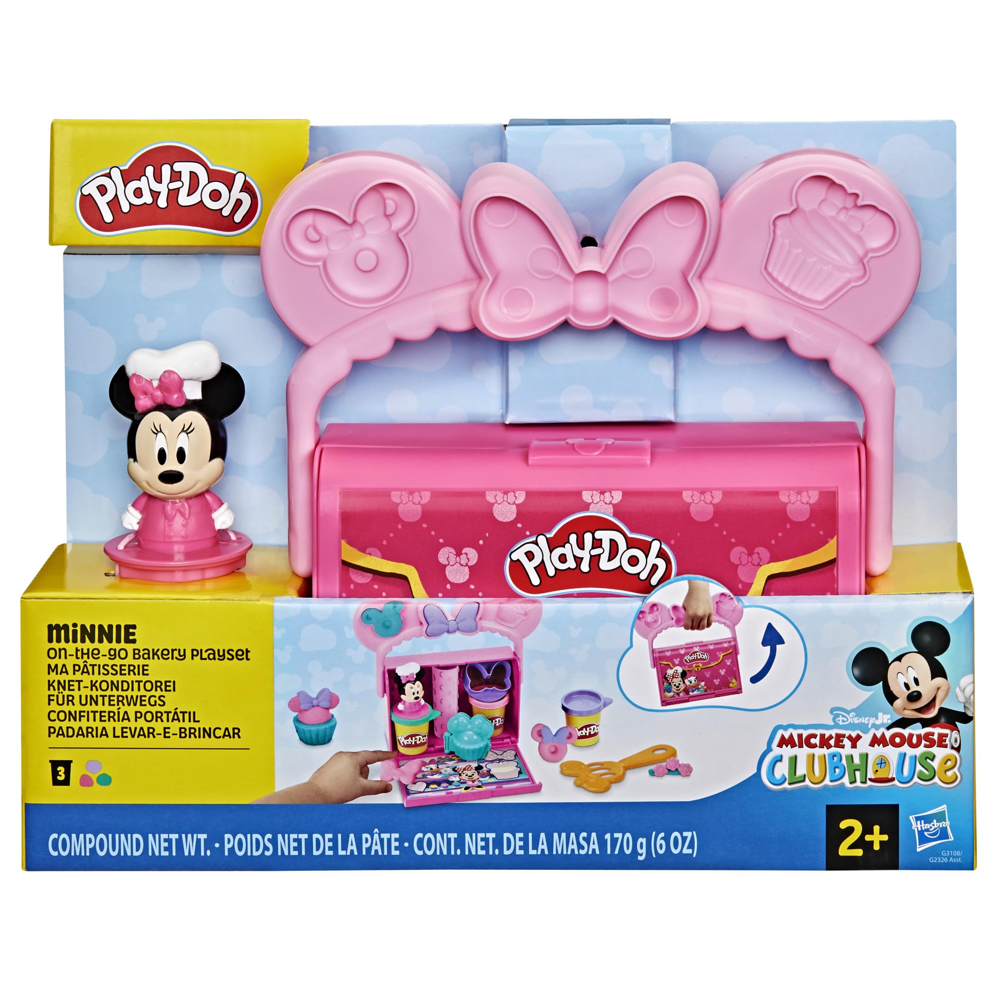 Play-Doh cupcake book-mold for bow-tiful pretend treats