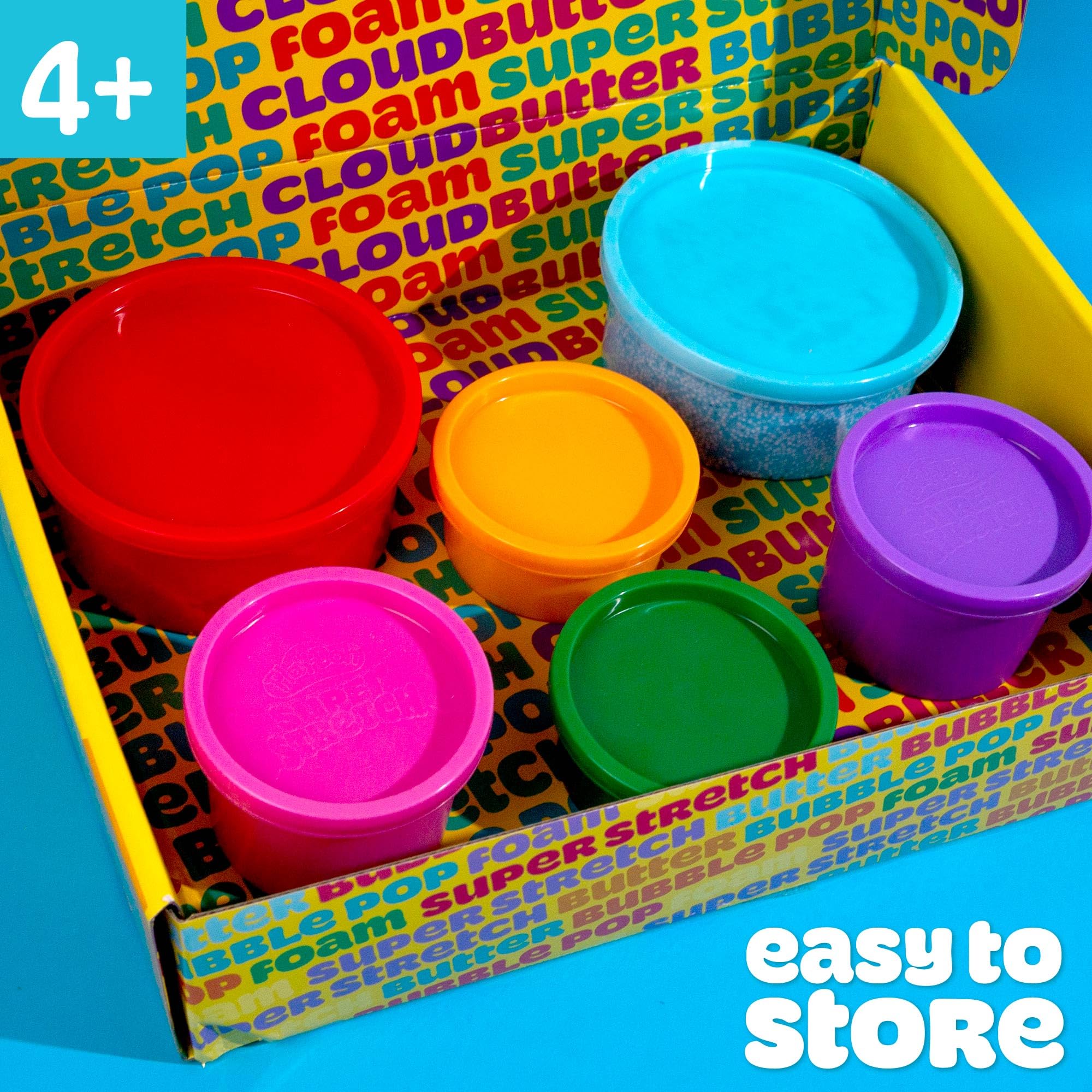 Play-Doh Foam Blue Raspberry 3oz offers crackly, foamy texture for tactile exploration