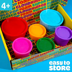 Play-Doh Foam Blue Raspberry 3oz offers crackly, foamy texture for tactile exploration