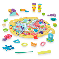 Play-Doh Fold & Go Playmat showing portable mat for on-the-go creativity