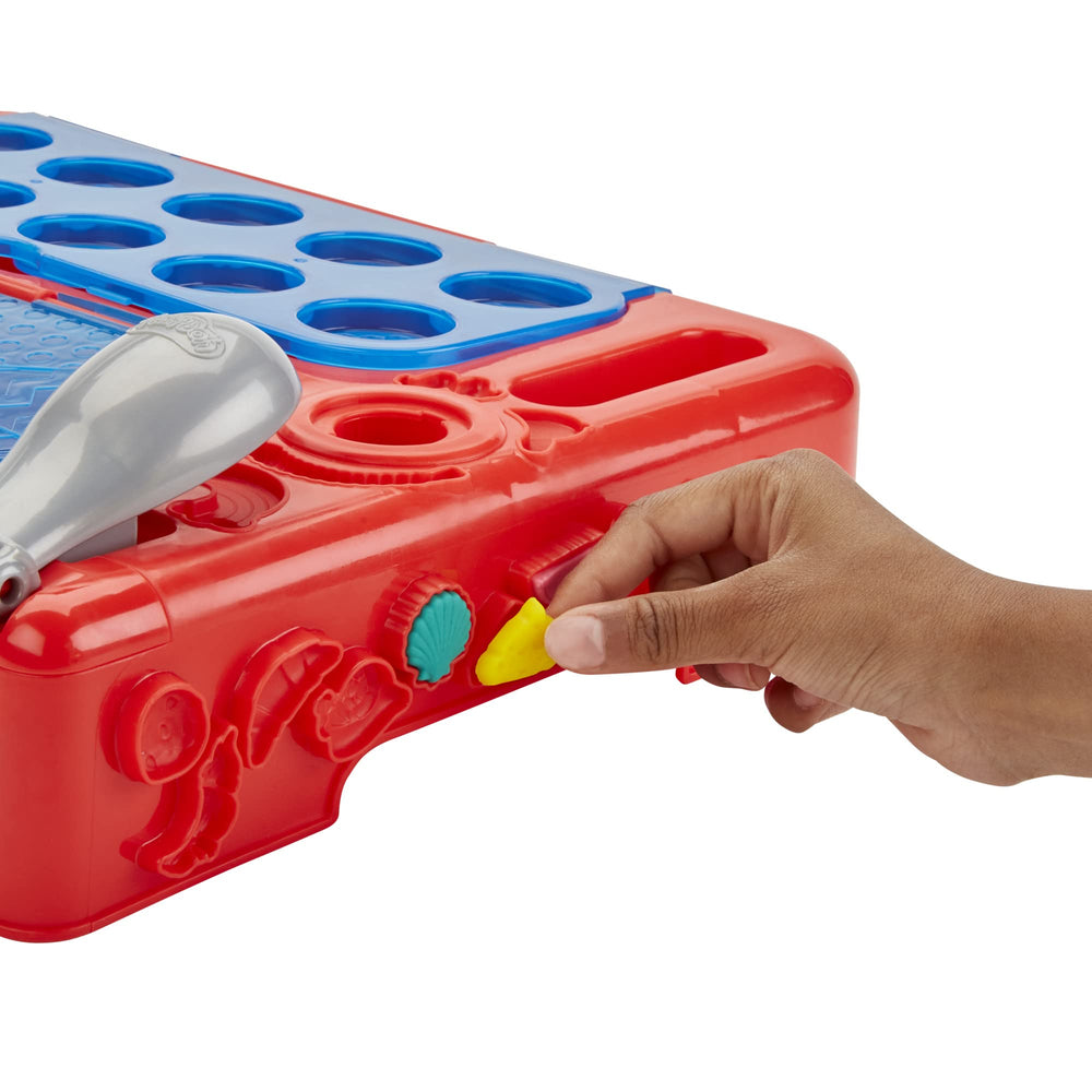 Play-Doh Fun Factory shapes invite nine whimsical shapes for quick projects.