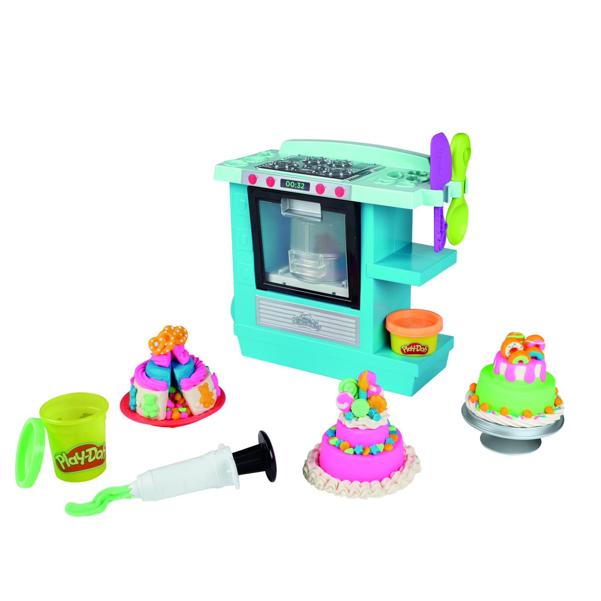 Play-Doh Gift-ready Kitchen Set inspires creative pretend cooking for kids.