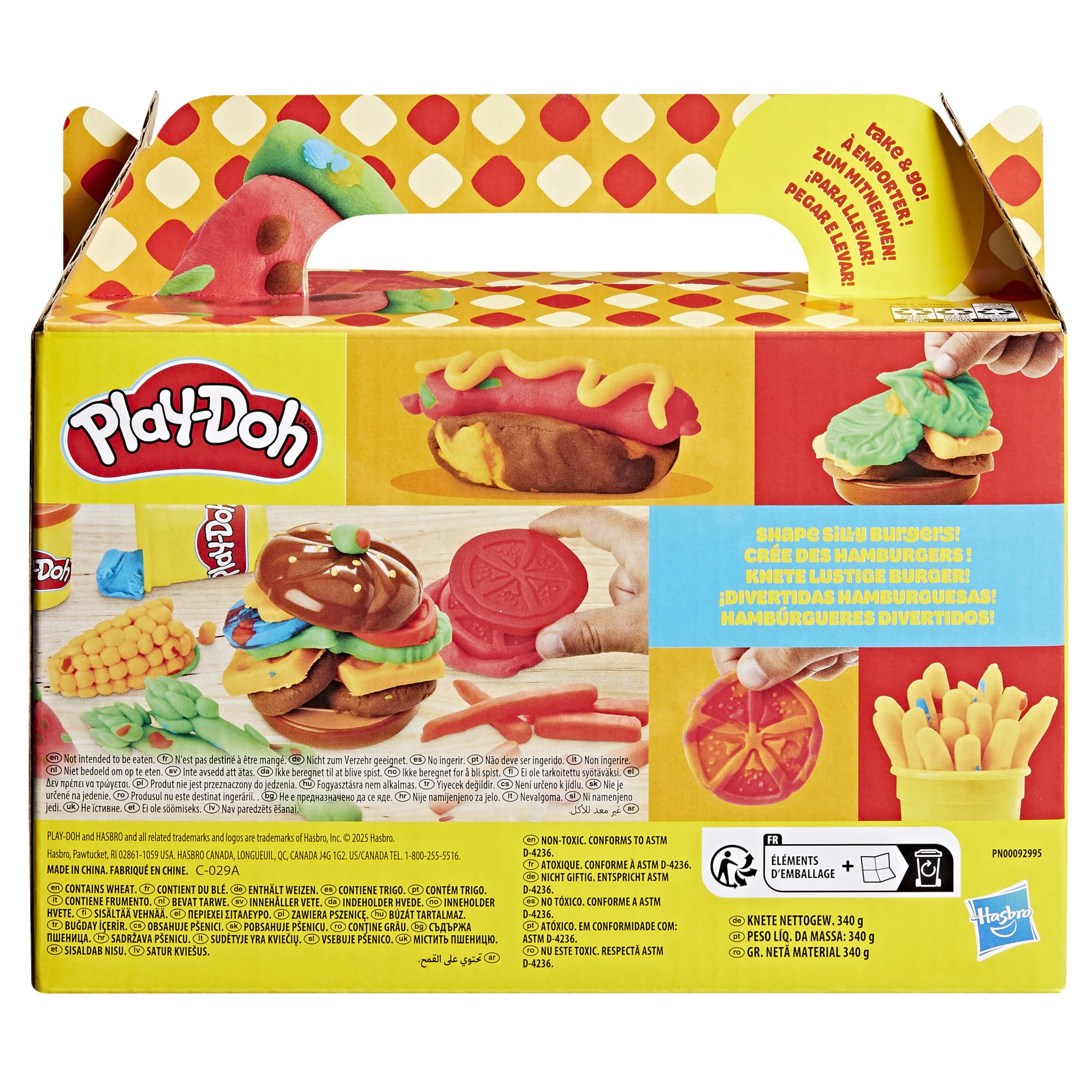 Play-Doh Grill Fun playset ready for quick, imaginative kitchen storytelling