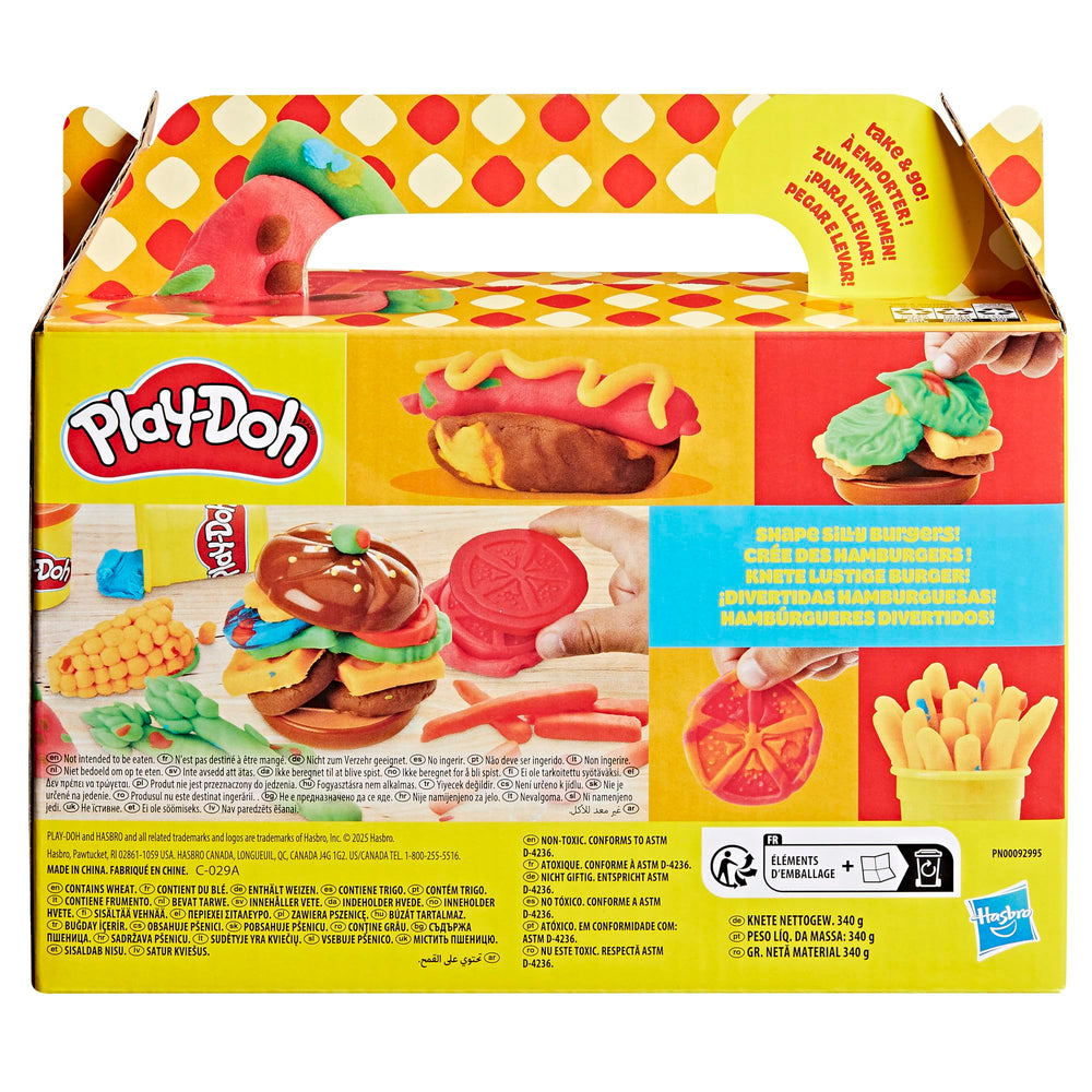 Play-Doh Grill Fun playset ready for quick, imaginative kitchen storytelling
