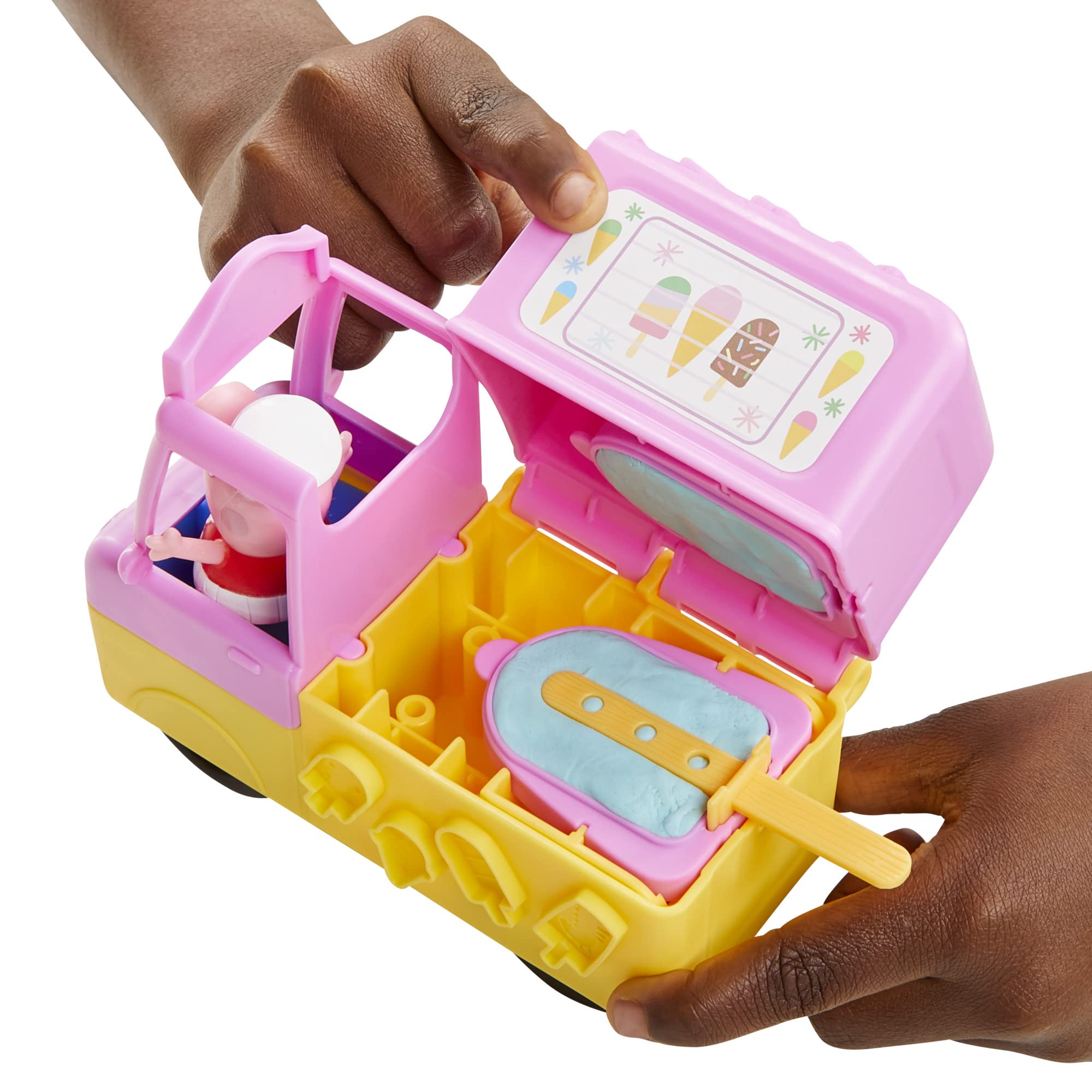 Play-Doh ice-cream cone mold for handheld treats.