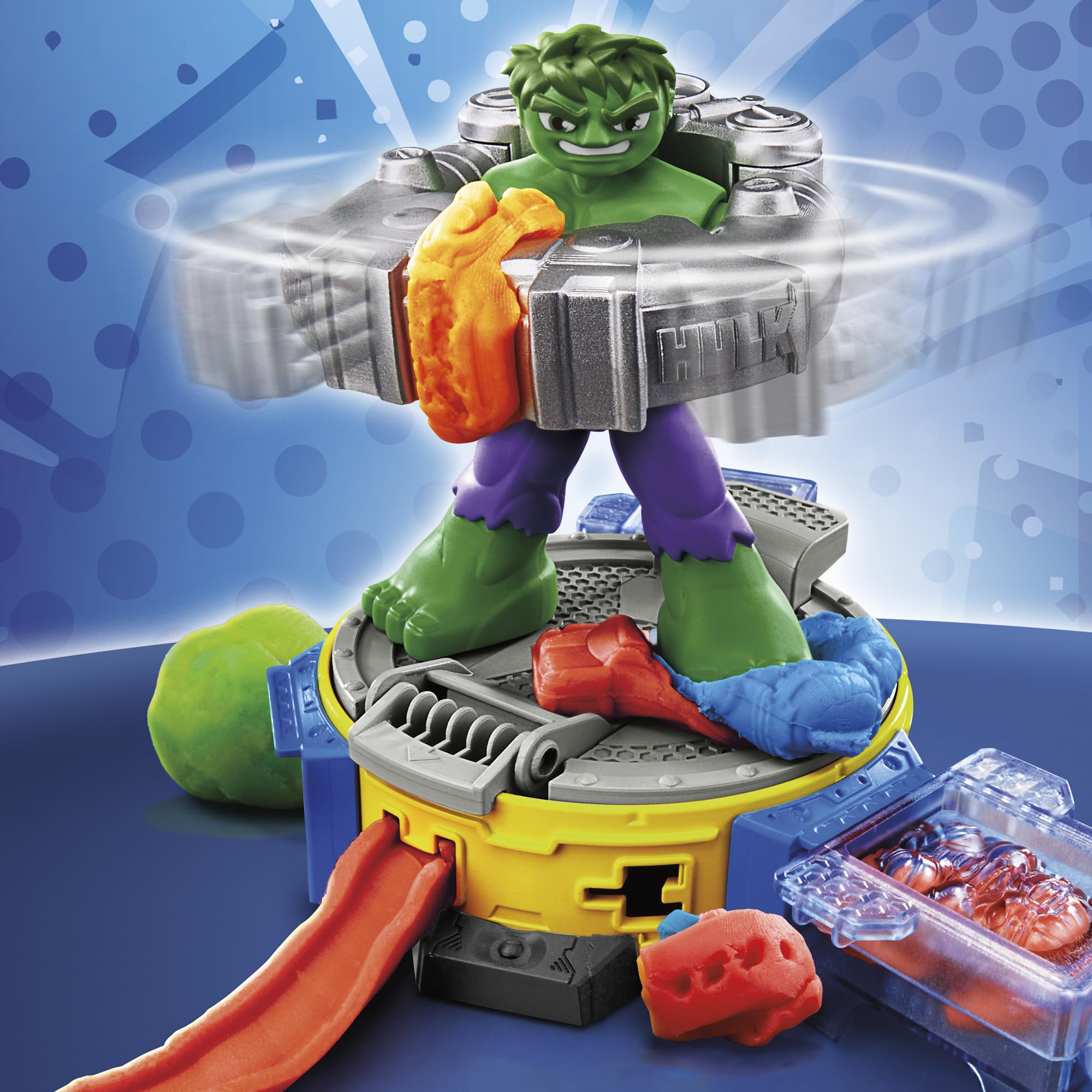 Includes 5 ounces of modeling compound for quick, colorful builds.