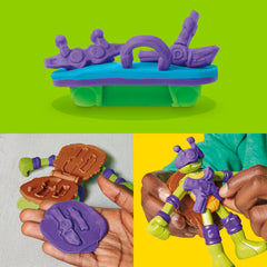 Play-Doh encourages imaginative adventures with TMNT characters.