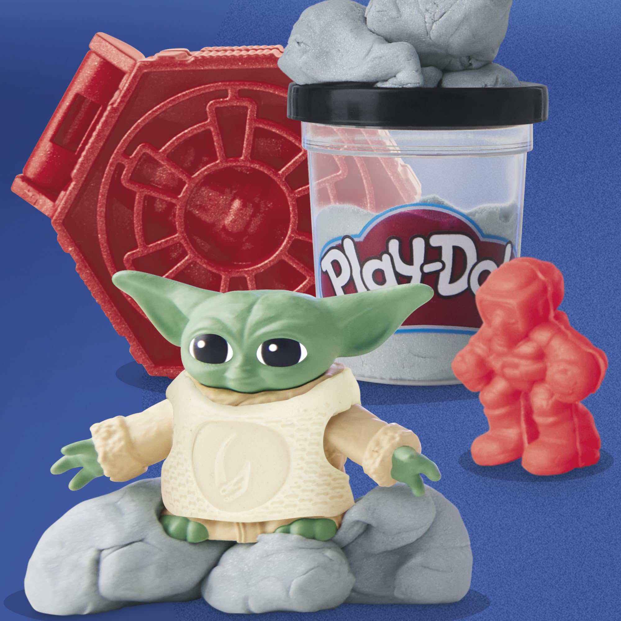 Play-Doh imaginative Star Wars playtime with speeder