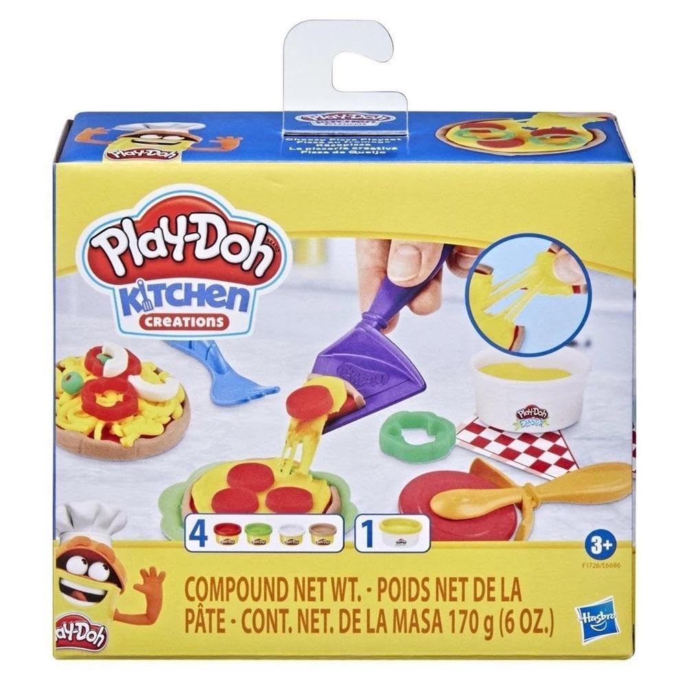 Play-Doh Kitchen Creations crust: colorful pizza base for imaginative pretend cooking