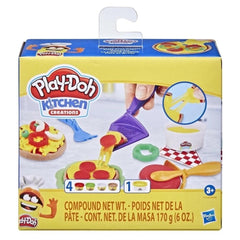 Play-Doh Kitchen Creations crust: colorful pizza base for imaginative pretend cooking