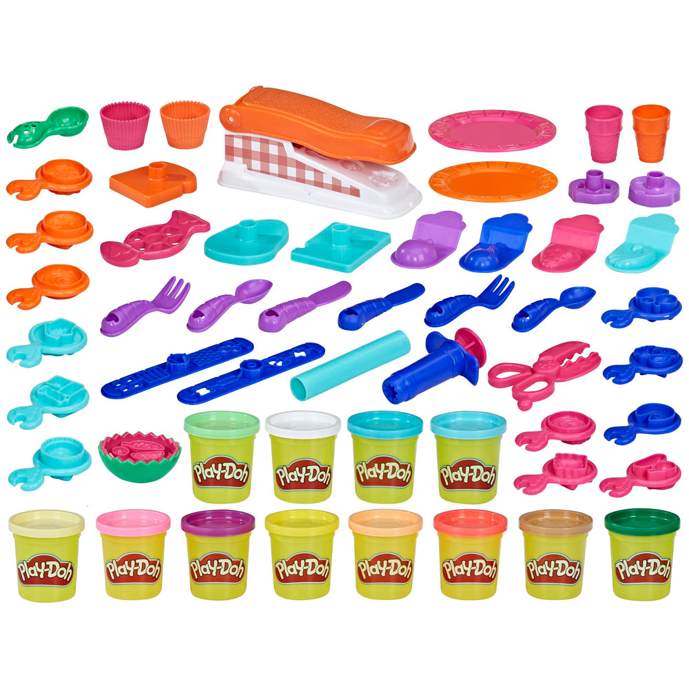 Tools kit with 42 pieces fuels creative play.