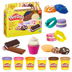 Play-Doh Little Bakery cookies cutters for quick pretend baking fun