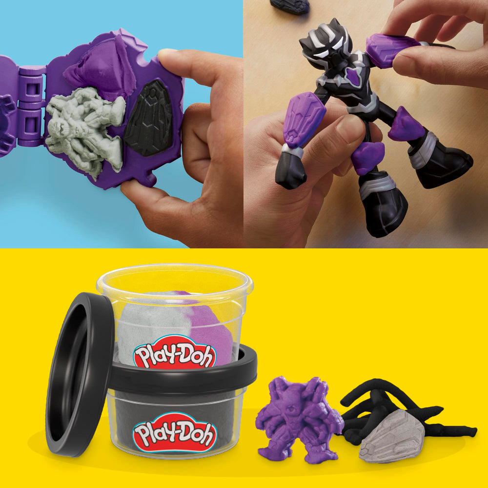 Play-Doh Marvel imaginative play set encourages storytelling and color play