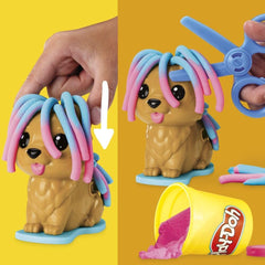 Child-friendly grooming activity encourages imaginative play and fine motor skills.