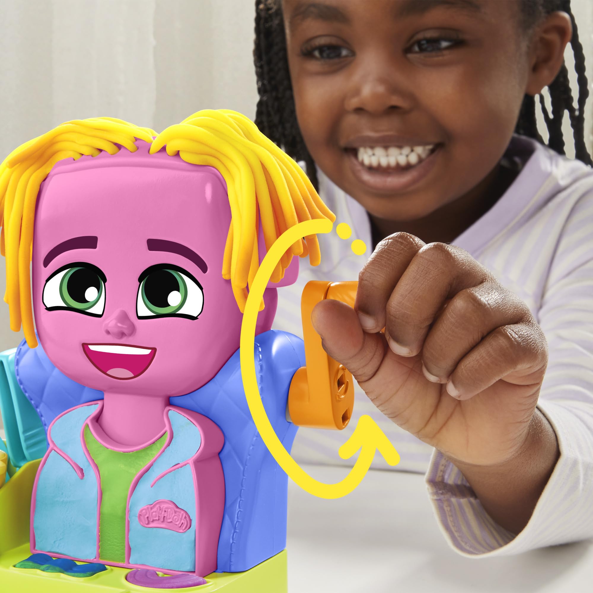 Play-Doh Mohawk mold for bold, textured accents.