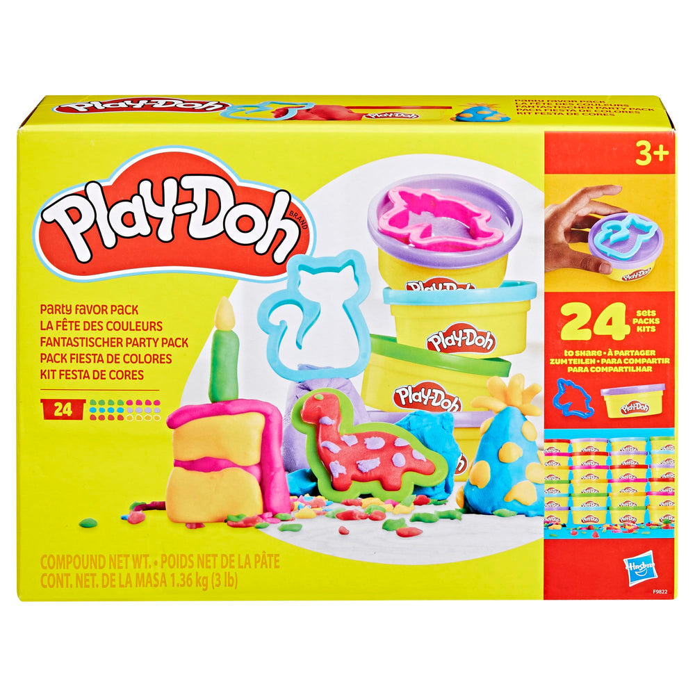 Play-Doh Party Favor Pack offers six colors for varied kid giveaways