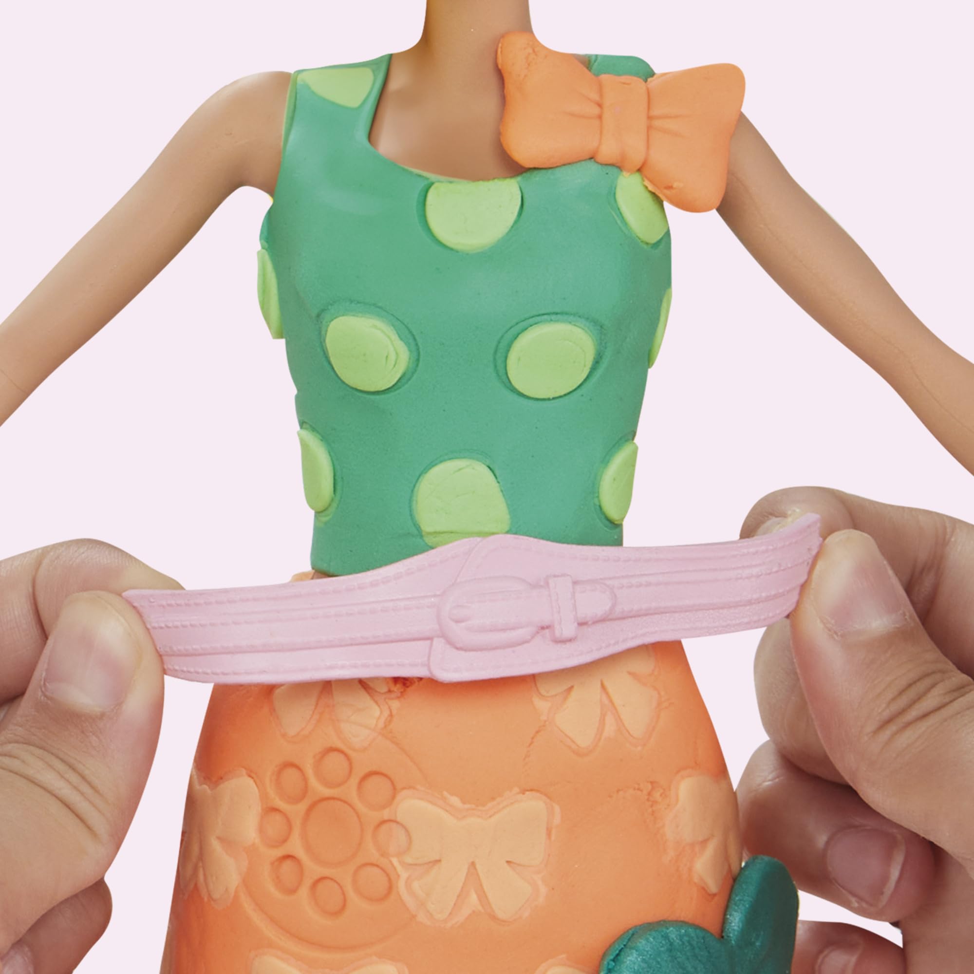 Pattern sheets display pretend fabrics for quick outfit ideas