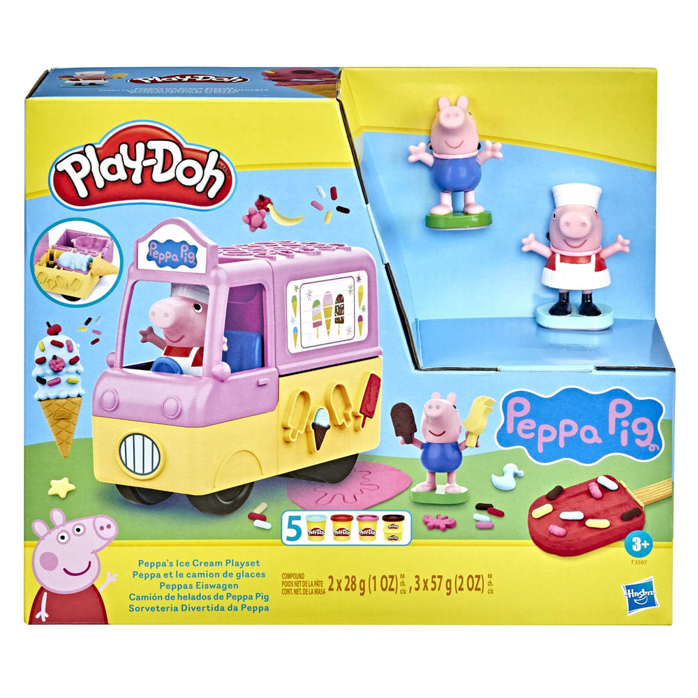 Play-Doh Peppa figure front for storytelling adventures.