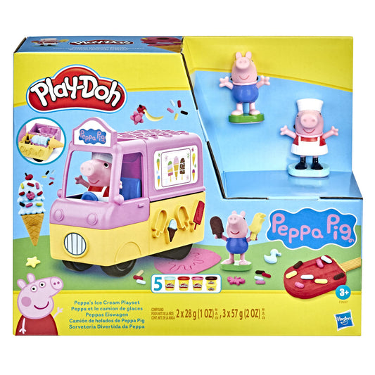 Play-Doh Peppa figure front for storytelling adventures.