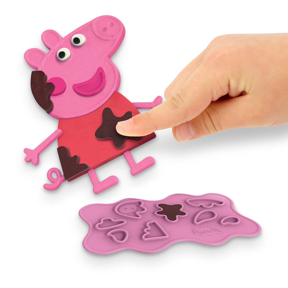 Play-Doh Peppa Pig welly boots design sparks puddle-time adventures.