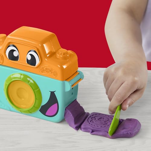 Play-Doh Photo Fun accessory set with stamps and tools
