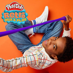 Play-Doh Blue Glitter tube adds sparkling accents to crafts