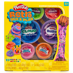 Play-Doh Cloud compound in a resealable container for fluffy, calming sensory play
