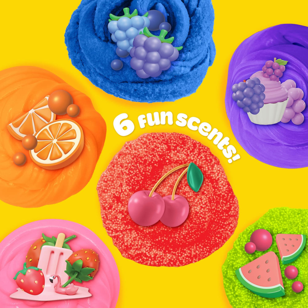 Play-Doh Foam container red with foam balls for sensory exploration