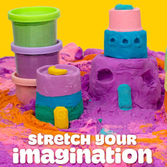 Play-Doh Sand 6-pack green watermelon scented can for fresh, fruity play