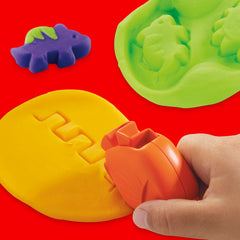 Play-Doh Shapes & Colors Dino Starter Set supports fine motor practice through molding