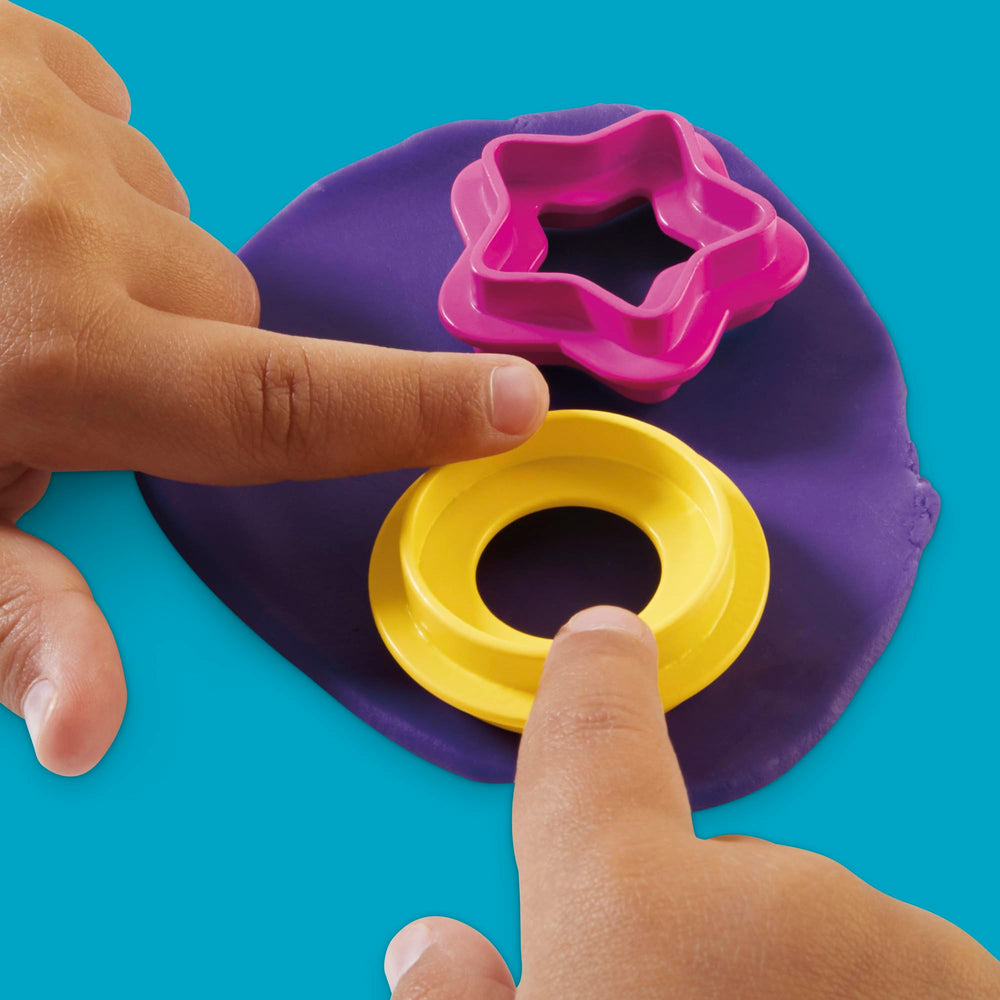Play-Doh Shapes & Colors Dino Starter Set imaginative play scene inspires storytelling